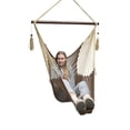 thumbnail image 3 of Mayan Hammock Chair with Universal Chair Stand - Coffee, 3 of 10