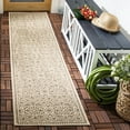 thumbnail image 4 of SAFAVIEH Beach House Wyon Medallion Indoor/Outdoor Area Rug Cream/Beige, 7'10" x 10', 4 of 11