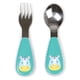 thumbnail image 1 of Utensilios para niños pequeños, juego de tenedor y cuchara Zootensils, unicornio, 1 of 3
