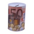 thumbnail image 1 of Square Piggy Bank Logbook Series Tin Plate Box Money Saving Pot Coin Box Gift Home Decoration Money Box Savings Coin Banknote Have Educational Significance ,Long Lasting, 1 of 6