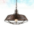 thumbnail image 4 of unbranded Industrial Style Ceiling Lamp Perfect Decoration 28.00X26.00X26.00CM Brown, 4 of 5