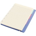 thumbnail image 5 of FILOFAX Refillable Pastel Notebook, A5 (8.25" x 5") Vista Blue - 112 Cream moveable pages - Index, pocket and page marker (B115051U), 5 of 7