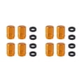 thumbnail image 3 of Speravity Paquete de 4 tapas de repuesto para válvula de aire de neumático de rueda de coche, tapas antipolvo para neumáticos, Protector extraíble para Oro 2piezas Speravity CBP449092, 3 of 6