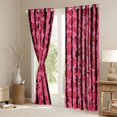 thumbnail image 3 of Castle Fairy Leopard Print Blackout Curtains Set of 2 (52x84 Each) for Female Men Women,Abstract Camouflage Camo Window Curtains,Retro Vintage Aesthetic Curtains and Drapes,Lightweight Room Decor, 3 of 6