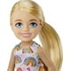 thumbnail image 1 of Barbie Chelsea Doll Barbie Juguete para niños con vestido de impresión de arco iris y zapatos amarillos, 1 of 2