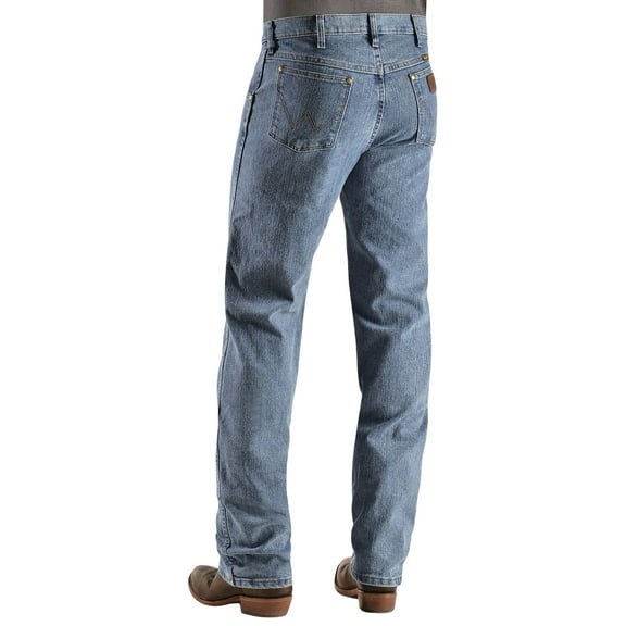 Wrangler Men's Stone Beach Light Wash Premium Performance Bootcut Jeans - 1047MACSB 36W x 32L  US
