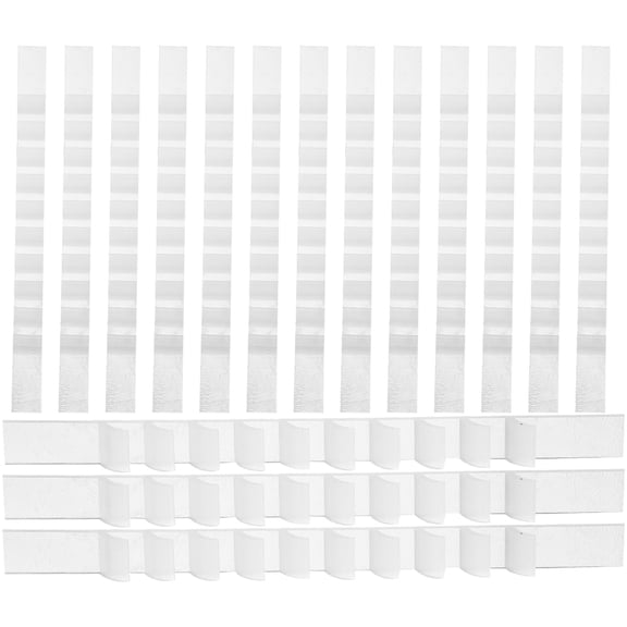 GOOHOCHY 100 Pcs Clothing Racks for Hanging Clothes Coat Hanger 8.50X0.60X0.30CM White