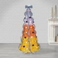 thumbnail image 2 of Gerson 6 ft. Pre Lit Orange LED Pop Up Candy Corn Halloween Tree, 2 of 2