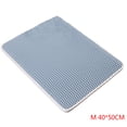thumbnail image 1 of Greeniant Caja de arena para gatos de doble capa, alfombrilla para trampero, alfombrilla plegable para mascotas, goma espuma EVA Perchas para gatos azul METRO, 1 of 5