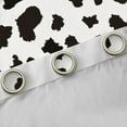 thumbnail image 4 of Manfei Cow Print Boy Girl Curtains Pack of 2 (42x84 Each),Black White Curtains Blackout,Farmhouse Animal Bedroom Curtains,Microfiber Bedroom Decor, 4 of 6