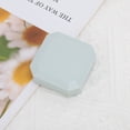 thumbnail image 5 of Unique Bargains 1 Set Contact Lens Case Retro Square Lens Storage Case Green, 5 of 5