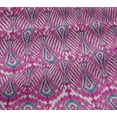 thumbnail image 5 of oneOone Viscose Jersey Fabric Big Motif Ikat Print Fabric BTY 60 Inch Wide, 5 of 5
