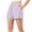 Purple, variant on BLVB Womens High Waisted Running Shorts Quick Dry Athletic Workout Shorts Gym Track Shorts with Pockets