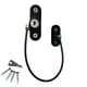 thumbnail image 1 of Cerradura de seguridad para bebés y niños para la mayoría de los tipos de ventanas y puertas (negro), 1 of 3