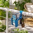 thumbnail image 6 of BiFandian Pool Cup & Phone Holder, Above Ground Poolside Storage Caddy, Blue, 6 of 6