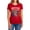 Red, variant on JLA Neighborhood Watch Women's T Shirt, Athletic Heather, Small