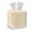 Beige Yellow Dot, variant on TSOVTHRID Shark Pattern Tissue Box Cover Holder, Easy to Clean Disposable Square Tissue Box Cover PU Leather Tissue Holder Container for Home Office Car Decor