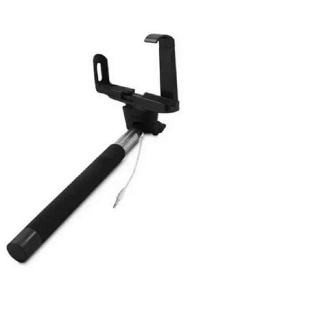 Image of Lifeworks IH-SS104 iHome Black Selfie Stick With 3.5Mm Connection Each