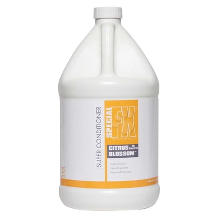 Professional Super Conditioner for Dogs and Cat High Concentrate Grooming Gallon (Yellow - Citrus Blossom)