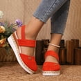 thumbnail image 2 of Closed Toe Sandals for Women Comfortable Anti Slip Summer Shoes simple style Sandals, 2 of 17