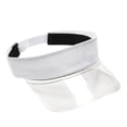 thumbnail image 2 of Visor Cap for Women Wide Brim Sun Protection Hat Adjustable Visor Cap (White One Size), 2 of 9