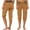 Brown, variant on Women's Cargo Pants Outdoor Hiking Capris with Pockets Lightweight Stretchy Twill Loose Pants Wine XL