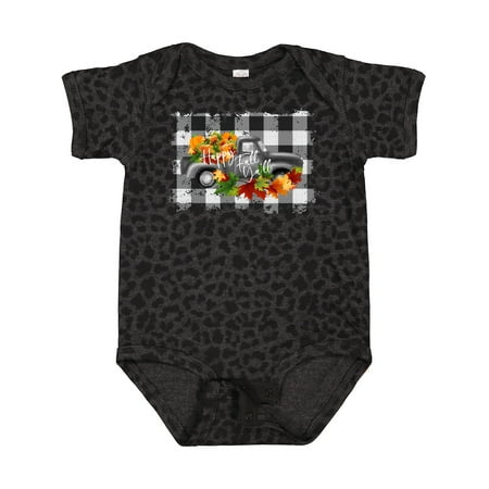 

Inktastic It s Fall Y all Vintage Truck with Autumn Flowers Gift Baby Boy or Baby Girl Bodysuit