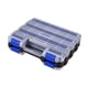 thumbnail image 5 of Organizador de herramientas de doble cara con 34 compartimentos para clavos y pernos, versátil y seguro. Azul, 5 of 8