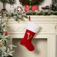 thumbnail image 2 of Note Cards Thinking of You Greeting Cards Mini Thank You Cards Thank You Notes for Baby Plain Greeting Cards Christmas Decorations Red High End Gold Velvet Letter Socks DIY Name Christmas Socks, 2 of 4