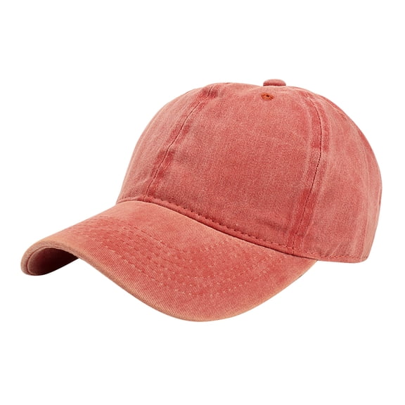 Mwjwdo Women’s Basic Baseball Cap with Plain Wash Five-Panel Curved Brim Multi-Layer Shade for Daily Errands Multicolor
