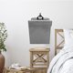 thumbnail image 4 of GOOHOCHY Cesta grande plegable para la ropa sucia, cesta para colgar en la pared para guardar ropa sucia., 4 of 8