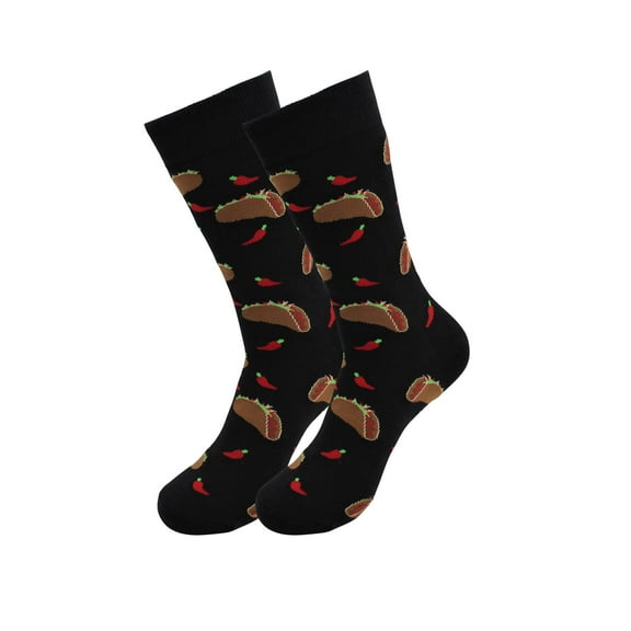 Sick Socks - Chili Taco - Favorite Food Dress Casual Socks