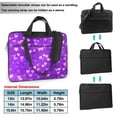 thumbnail image 2 of ZICANCN Laptop Case 14 inch, Hearts Bokeh Lights Work Shoulder Messenger Business Bag for Women and Men, 2 of 9