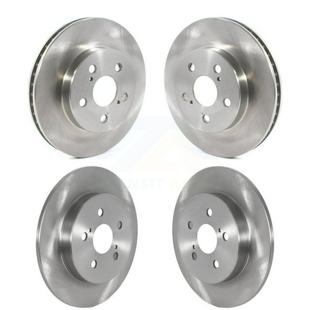CMX Front Rear Disc Brake Rotors Kit for Car Toyota Corolla FULL HYBRID EV-GAS (FHEV) engine K8-101719