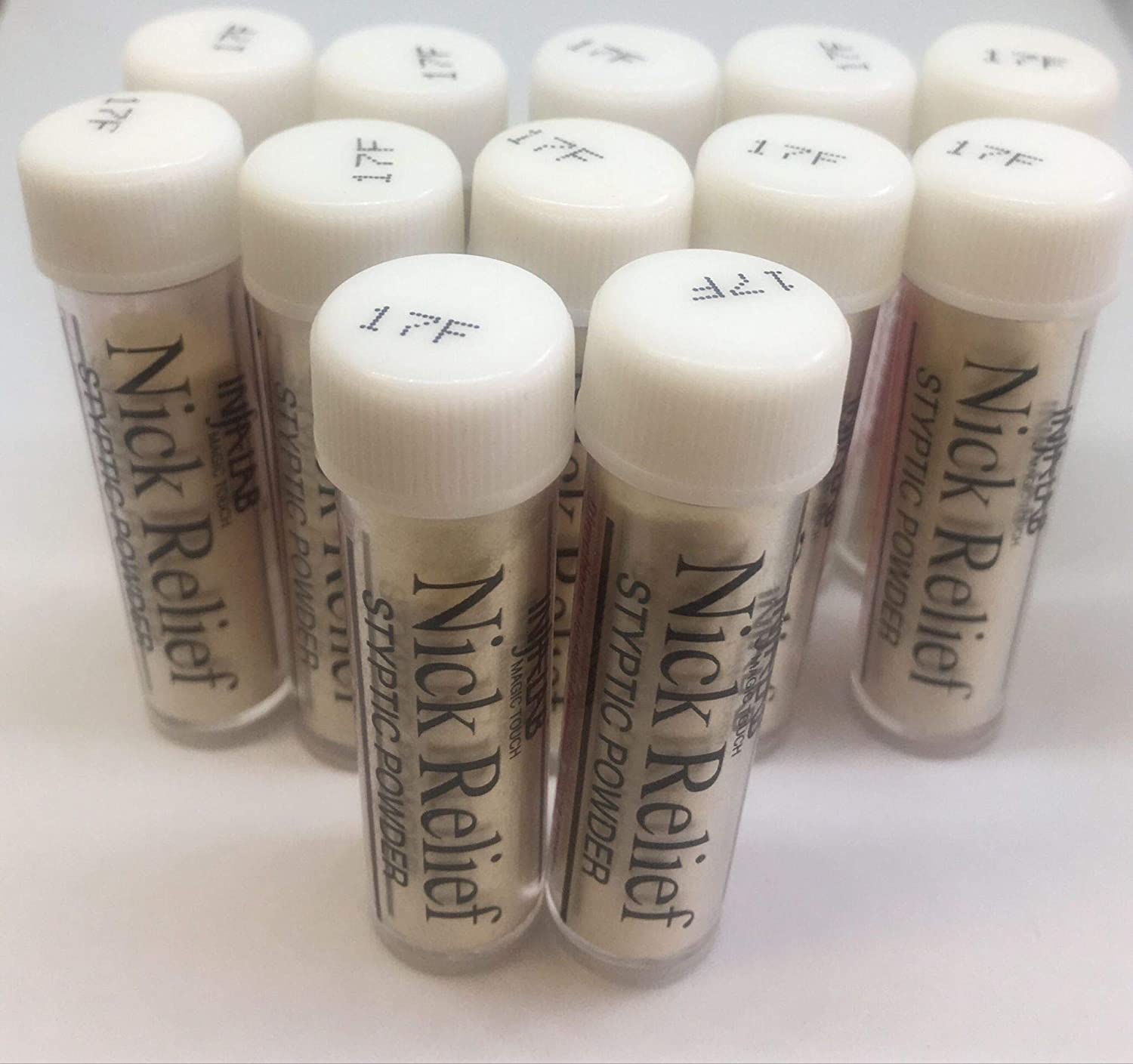 Nick Relief Styptic Powder, 12 Count