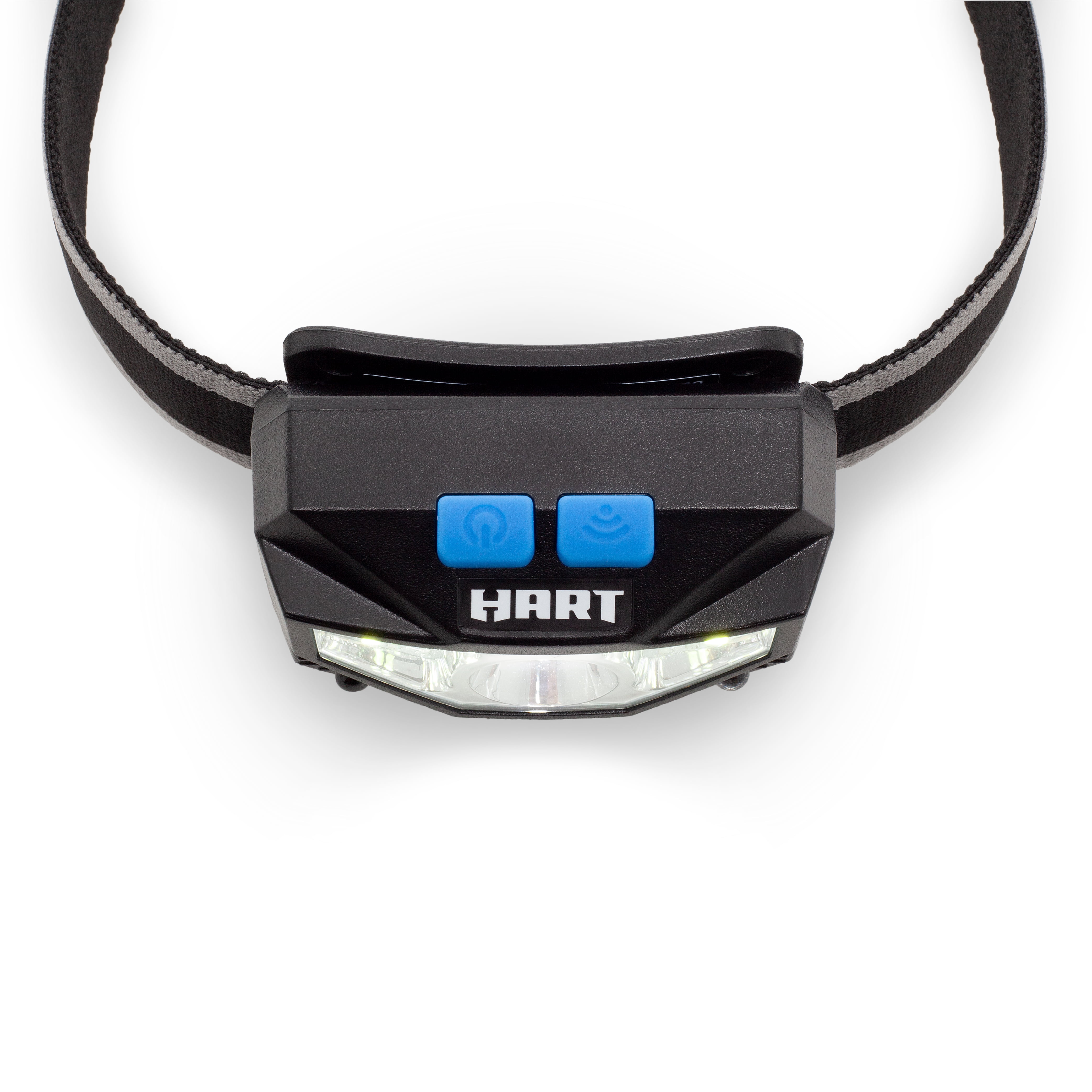 (3 pack) HART Rechargeable LED Headlamp, Hands Free, Adj. Headband, 5 Lighting Modes, Tilt Head, 500 Lumens