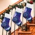 thumbnail image 7 of GZHJMY Sun Moon and Stars Christmas Stockings, Personalized Large Christmas Stocking, Cute Snowflake Stockings 18" for Xmas Decorations and Holiday Family Party Decor Xmas Gifts 2PCS, 7 of 7