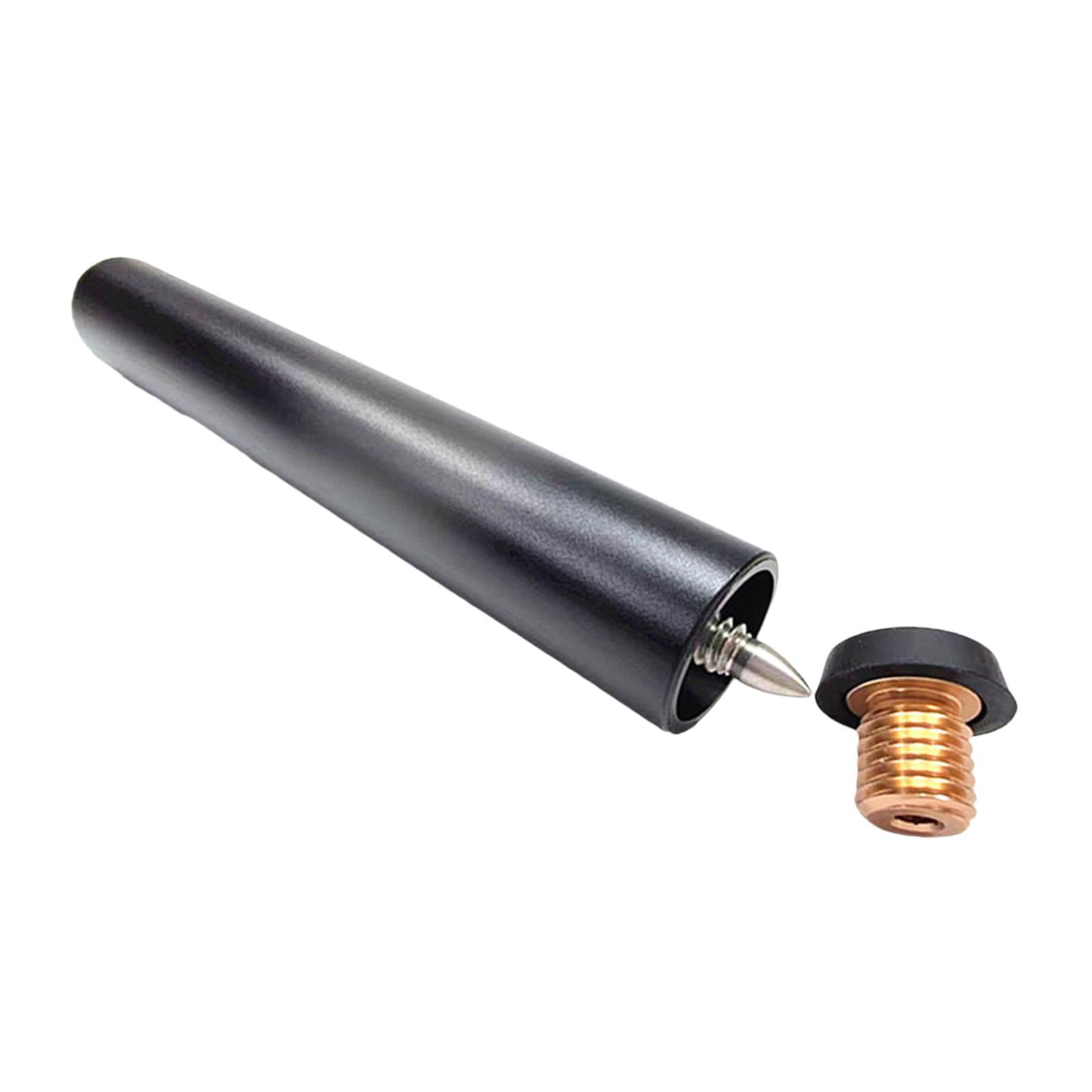 harayaa Pool Cue Extender Billiards Cue Extension Aluminum Alloy Compact Convenient 7.87 Style D