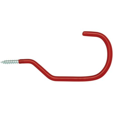 

Arrow 160382 6 Piece Red Vinyl Coated Storage Hooks
