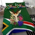 thumbnail image 5 of Juego de cama estampado Springboks de Sudáfrica - LT2, 5 of 5