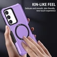 thumbnail image 6 of Magnetic Phone Case for Samsung Galaxy S23 FE (Not S23) Compatible with Magsafe, Military-Grade Shockproof Case with Built-in Magnet Circle for Samsung Galaxy S23 FE MS Purple, 6 of 18