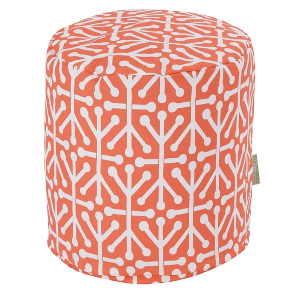 Majestic Home Goods Aruba Indoor Outdoor Ottoman Pouf