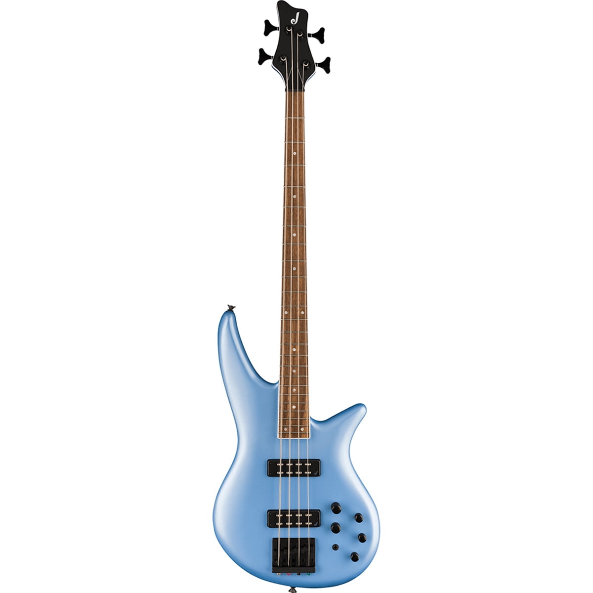 Jackson Jackson X Series Spectra Bass SBX IV Bass Guitar, Laurel Fingerboard, Matte Blue Frost