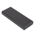 thumbnail image 3 of SSD Enclosure Adapter, MSATA To USB3.0 Enclosure Adapter Case Super High Speed Black Aluminum Alloy Shell Slim Portable with LED Light for Desktops, 3 of 7