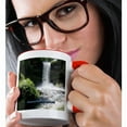 thumbnail image 2 of 3drose, Minnehaha Falls, Minneapolis, Mn, 11oz Two-tone Red Mug, 2 of 6