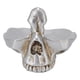 thumbnail image 1 of Soporte decorativo de resina sintética con forma de calavera para gafas, ideal para el hogar y la oficina., 1 of 14