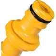 thumbnail image 4 of Paquete de 6 conectores de manguera macho doble para conector de manguera de jardín (amarillo) brillar Electrónica, 4 of 5