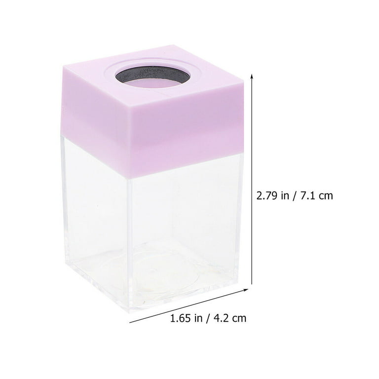 3pcs Paper Clip Holders Small Paper Clip Container Portable Paper Clips Dispenser with Magnetic Top, Size: 7.1X4.2X4.2cm