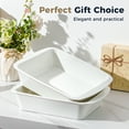 thumbnail image 3 of KOBIKOBI Baking Dish for Oven, 9.3'' x14'' Ceramic Casserole Dish Set of 2, 3 of 7