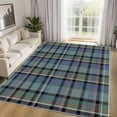 thumbnail image 4 of 1PC Plaid Pattern Area Carpet Local Carpet, Lightweight Washable Easy-to-Clean Carpet Mat Festival Gift, Suitable for Living Room, Bedroom, Dining Room, Office, Balcony, Room Accessones, 4 of 8